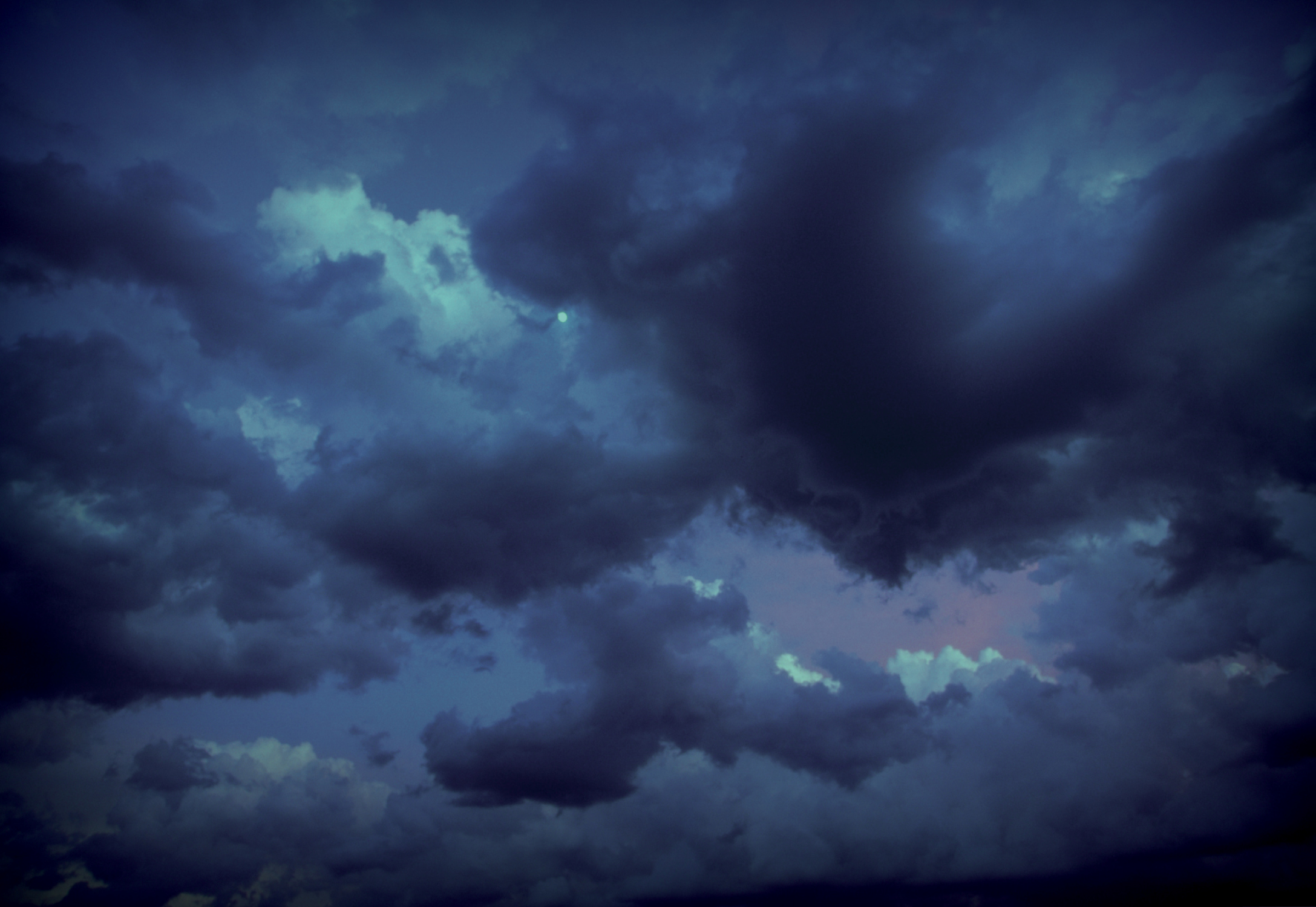 A dark cloud in the sky