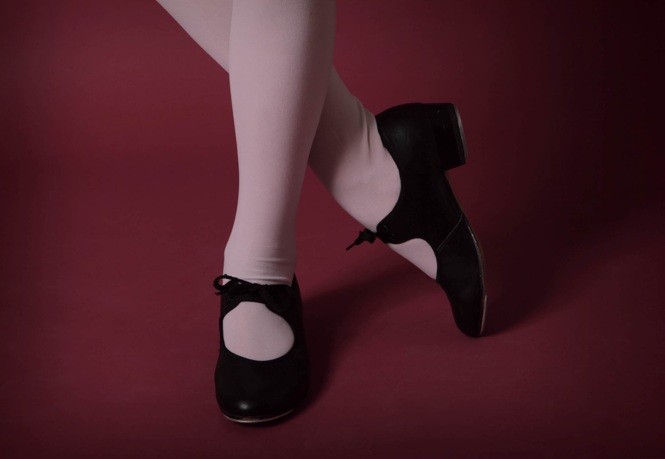 Someone marrying tap shoes