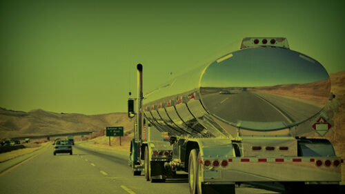 A company semi on the road to proper insurance