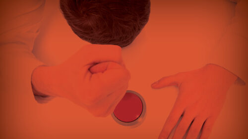hitting the red button on healthcare