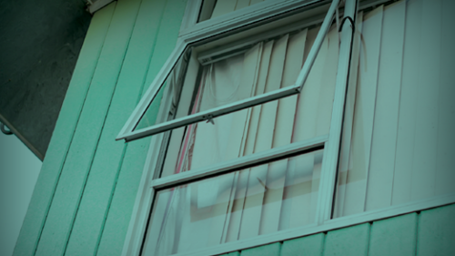 an open window