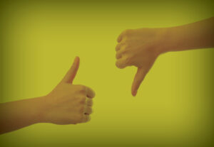 positive or negative risk management goals