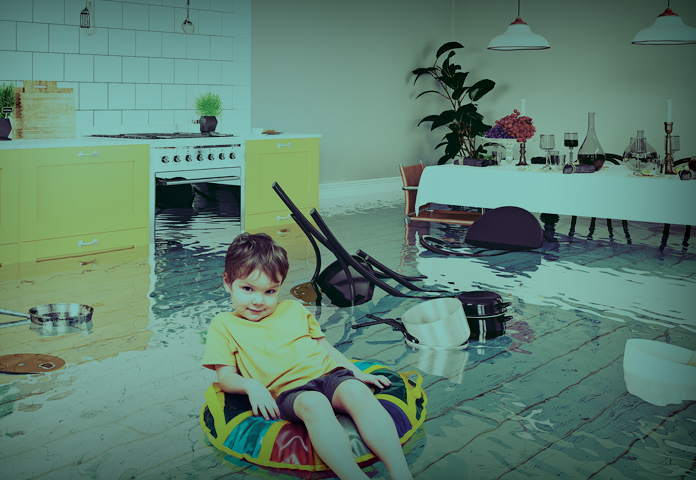 Don't let your home become an indoor pool with water damage