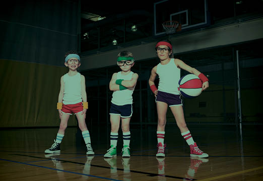 kids exercising their healthy habits