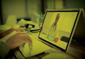 a telemedicine visit provided by employee benefits