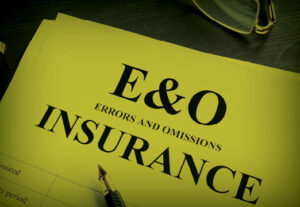 errors and omissions insurance paperwork
