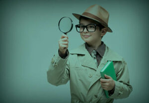 A child detective