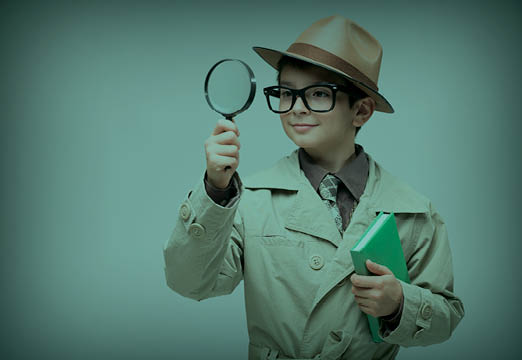 A child detective