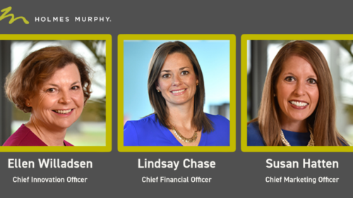 Three women executives