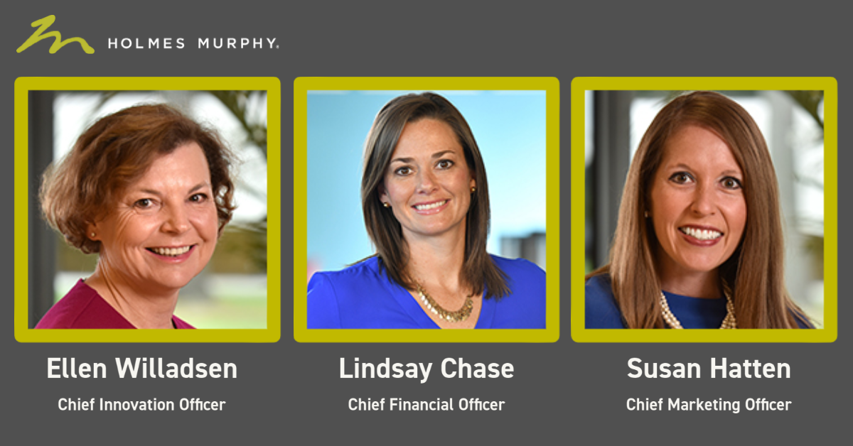 Three women executives