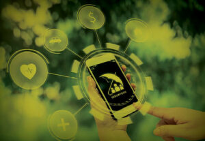 A smart device with protection options