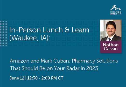 In Person Lunch & Learn with Nathan Cassin