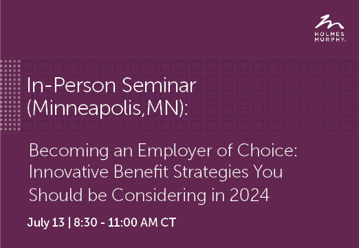 event graphic for Becoming an Employer of Choice event on July 13, 2023