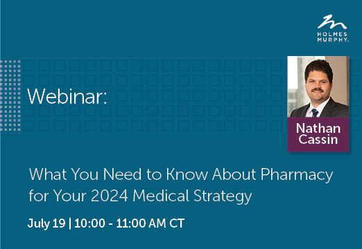 webinar graphic for 2024 Medical Plan event on July 19, 2023