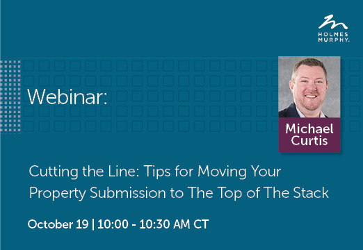 Holmes Murphy Webinar for Property Submission 10/19/2023