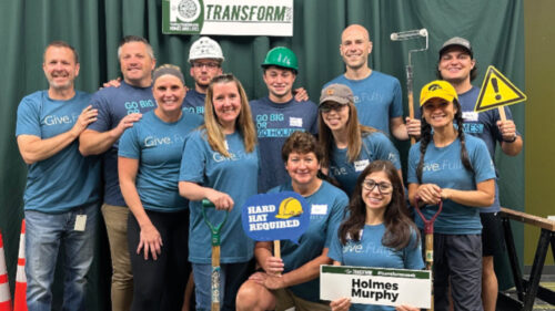 Holmes Murphy employees giving back to their local community