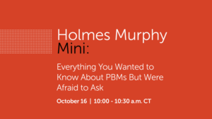 Everything About PBMs