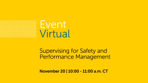 Supervising for Safety and Performance Management