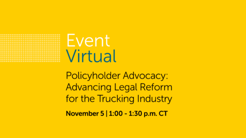 Advancing Legal Reform for the Trucking Industry