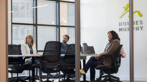 meeting at Holmes Murphy Sioux Falls office